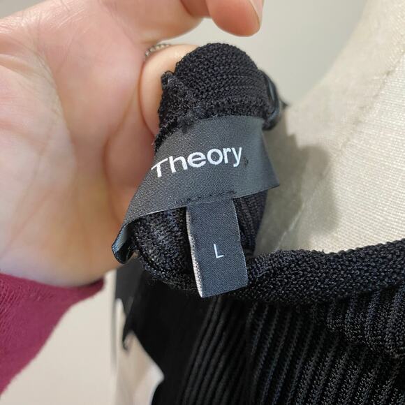 Theory Blouson Whimsigoth Sleeve Fit & Flare Witchy Dress NWT Sz Large - Picture 9 of 10